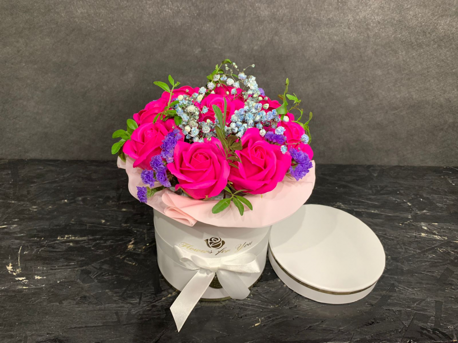 Композиция «Мыльные розы»